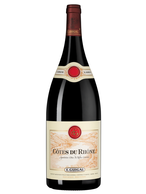 Вино Guigal Cotes du Rhone Rouge красное сухое, 1.5л