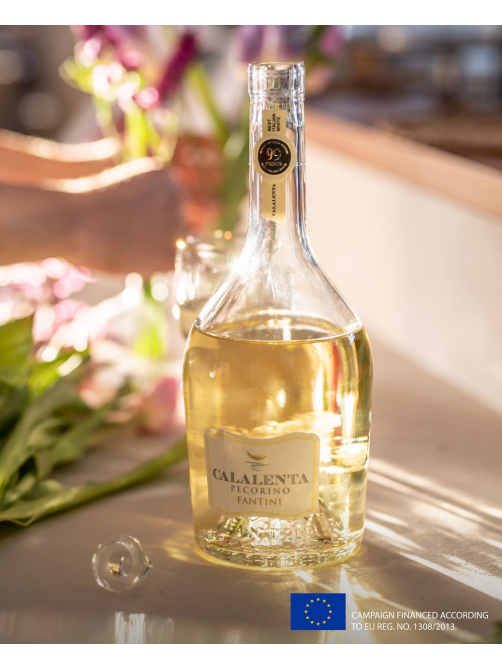 Вино Calalenta Pecorino белое сухое, 0.75л