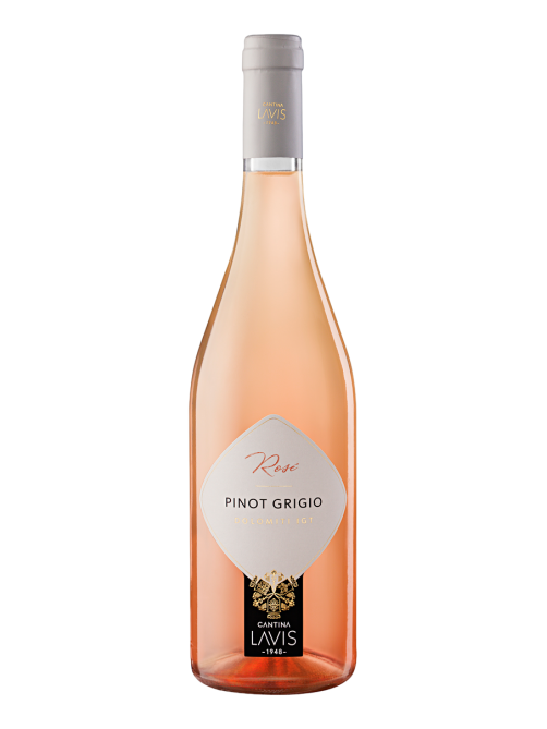 Вино Lavis Pinot Grigio Rose розовое сухое, 0.75л