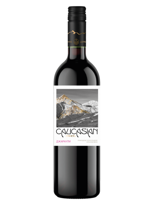 Вино Caucasian Джараули красное полусладкое, 0.75л