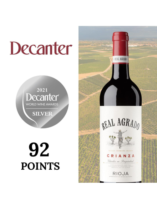 Вино Real Agrado Crianza красное сухое, 0.75л