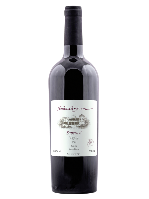 Вино Schuchmann Saperavi красное сухое, 0.75л