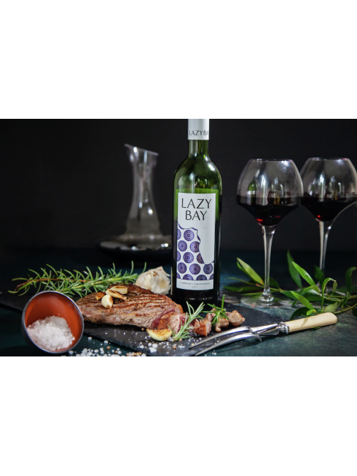 Вино Lazy Bay Cabernet Sauvignon красное полусухое, 0.75л
