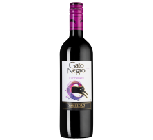 Вино Gato Negro Carmenere красное полусухое, 0.75л