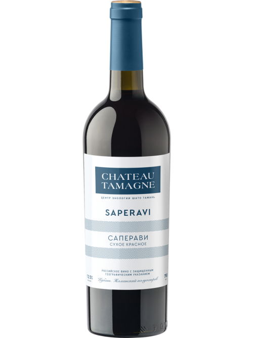 Вино Chateau Tamagne Saperavi красное сухое, 0.75л