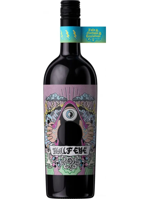 Вино Half Eye Red Blend красное полусухое, 0.75л