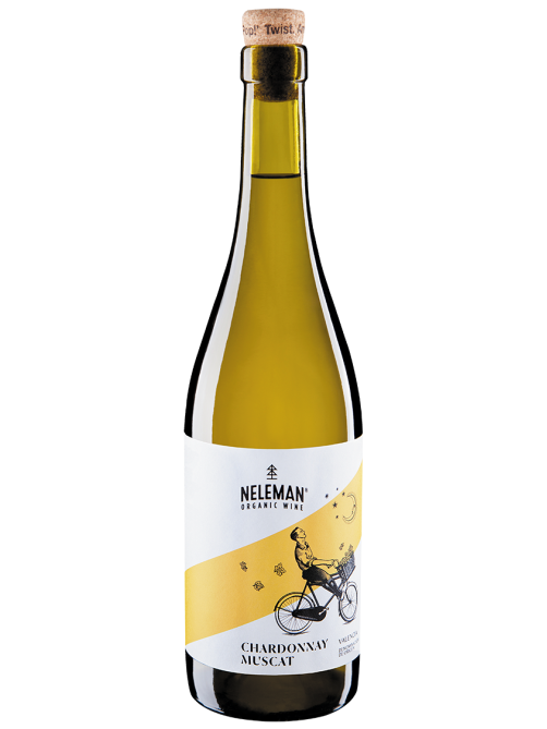 Вино Neleman Chardonnay-Muscat белое сухое, 0.75л