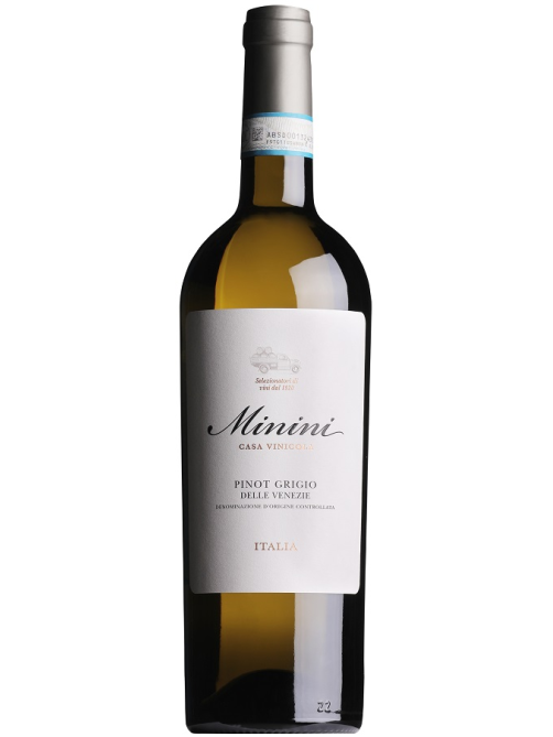 Вино Minini Pinot Grigio белое сухое, 0.75л