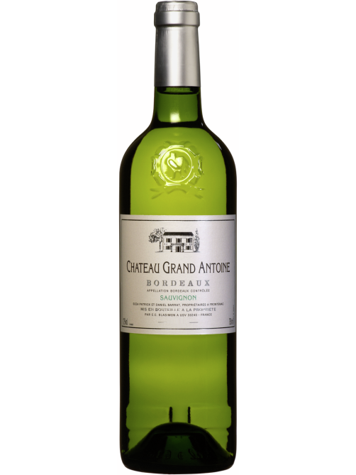 Вино Chateu Grand Antoine Sauvignon белое сухое, 0.75л