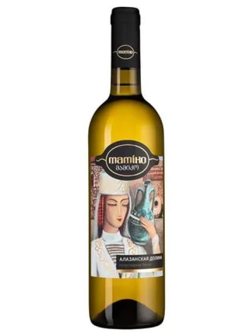 Вино Алазанская Долина Mamiko белое полусладкое, 0.75л