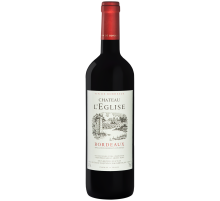 Вино Chateau L'eglise красное сухое, 0.75л