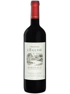 Вино Chateau L'eglise красное сухое, 0.75л