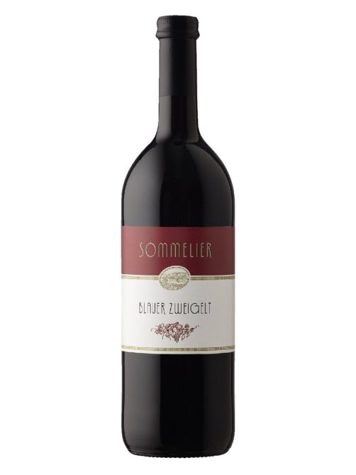 Вино Sommelier Blauer Zweigelt красное полусухое, 1л
