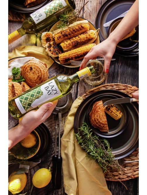 Вино Lazy Bay Chardonnay белое сухое, 0.75л