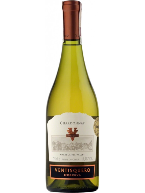Вино Ventisquero Reserva Soul of the Andes Chardonnay белое сухое, 0.75л