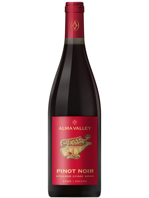Вино Alma Valley Pinot Noir красное сухое, 0.75л
