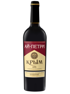 Вино Ай-Петри Каберне Молдова красное полусладкое, 0.75л