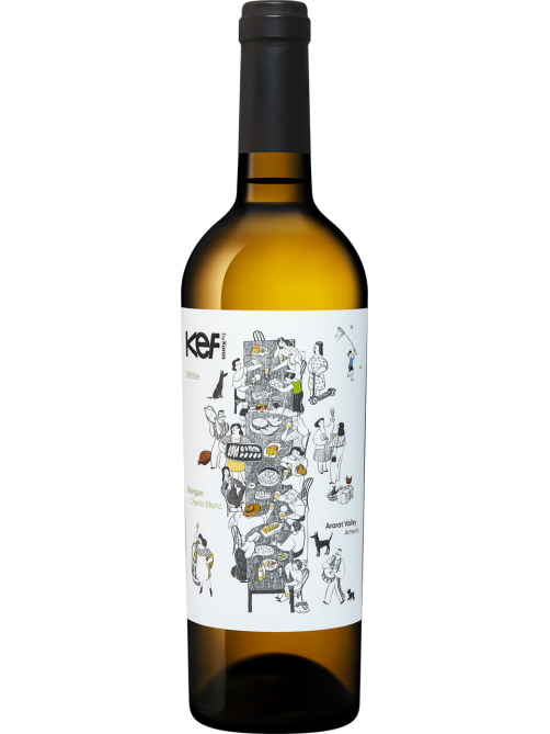 Вино Kef By Karas белое сухое, 0.75л