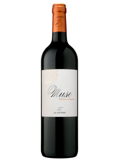 Вино Chateau La Faviere Muse Bordeaux Superieur красное сухое, 0.75л
