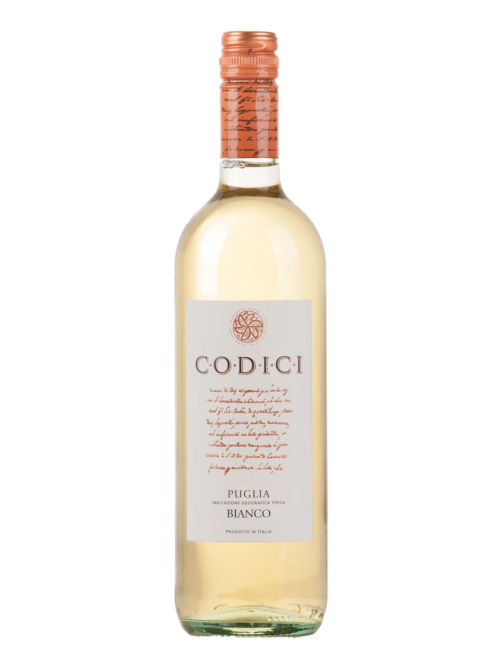 Вино Codici Puglia Bianco белое полусухое, 0.75л