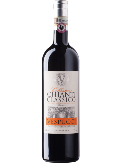 Вино Vespucci Chianti Classico красное сухое, 0.75л