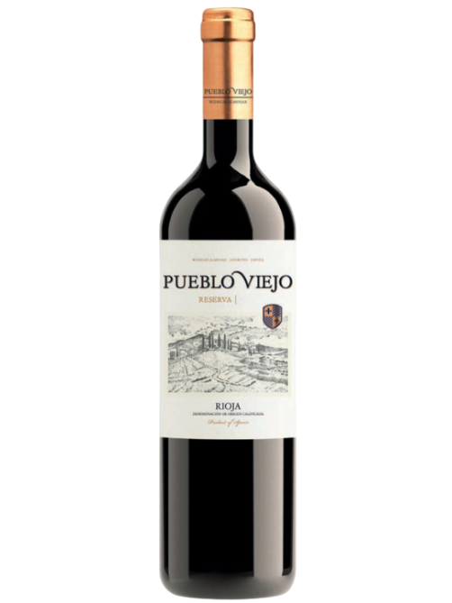 Вино Pueblo Viejo Rioja Reserva красное сухое, 0.75л