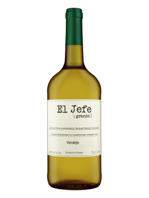 Вино El Jefe Grande Verdejo белое сухое, 1л