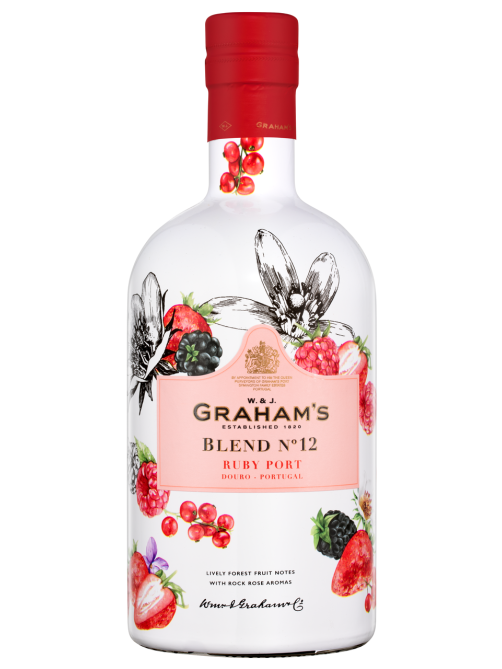 Вино ликерное Портвейн Graham's Blend №12 Ruby Port красное сладкое, 0.75л