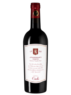 Вино Cielo 1908 Appassionante Rosso красное полусухое, 0.75л