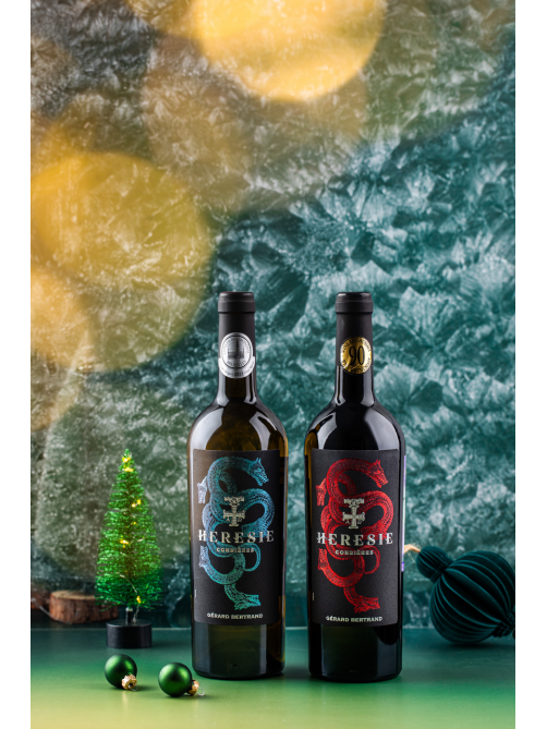 Вино Heresie Corbieres белое сухое, 0.75л