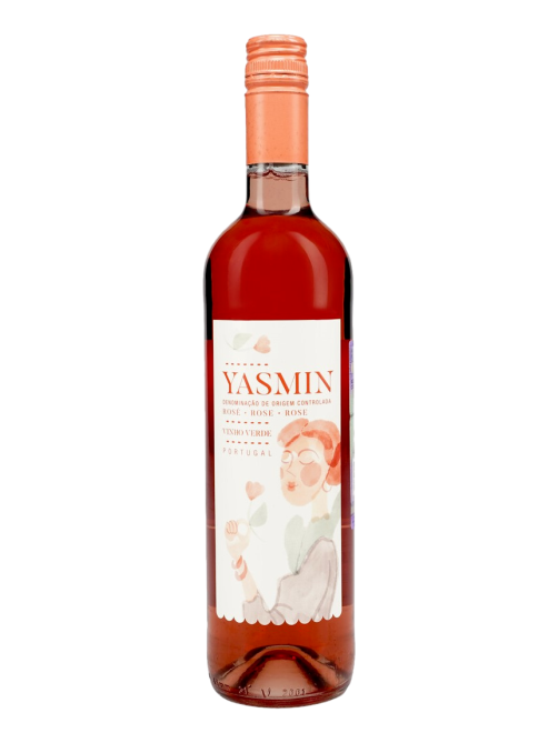 Вино Yasmin Vino Verde розовое полусухое, 0.75л