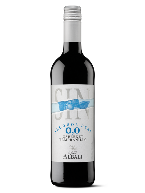 Вино безалкогольное Felix Solis Vina Albali Cabernet-Tempranillo красное полусухое, 0.75л