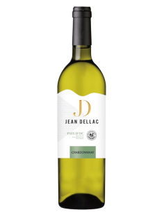 Вино Jean Dellac Chardonnay белое сухое, 0.75л