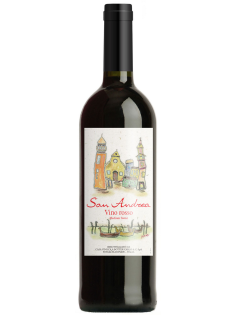 Вино San Andrea Rosso красное полусладкое, 0.75л