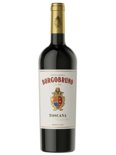 Вино Borgobruno красное полусухое, 0.75л