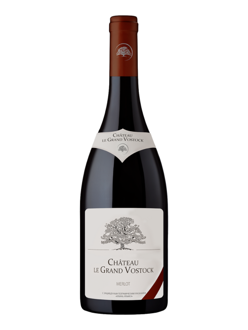 Вино Chateau Le Grand Vostok Merlot красное сухое, 0.75л