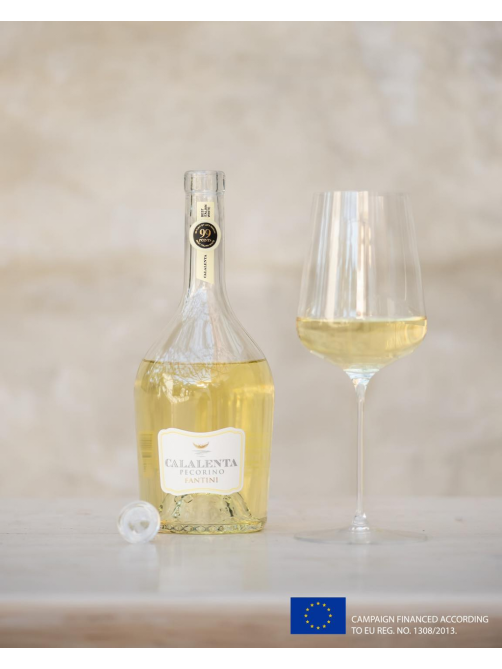 Вино Calalenta Pecorino белое сухое, 0.75л