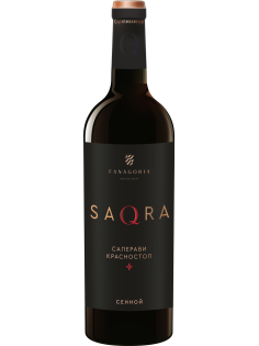 Вино Fanagoria Saqra Саперави Красностоп красное сухое, 0.75л