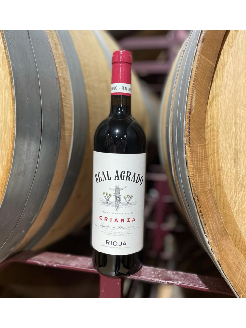 Вино Real Agrado Crianza красное сухое, 0.75л
