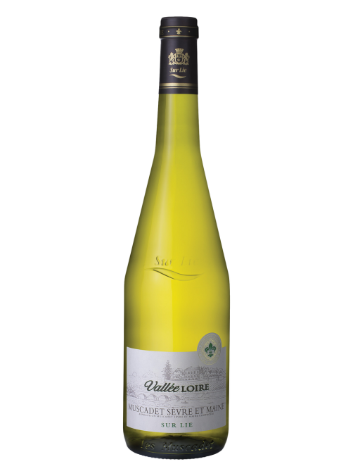 Вино Vallee Loire Muscadet Sevre Et Maine Sur Lie белое сухое, 0.75л