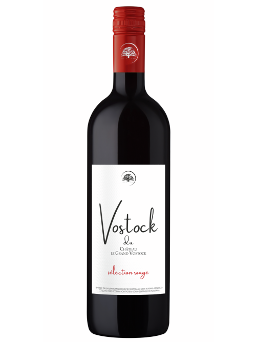 Вино Chateau Le Grand Vostok Восток дю Шато красное сухое, 0.75л