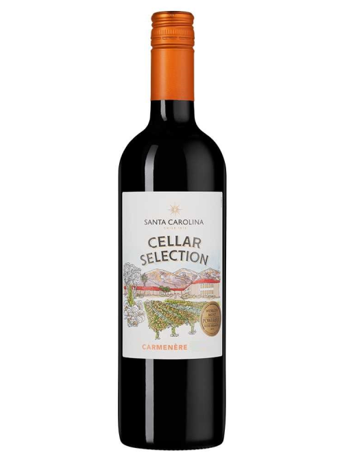 Вино Santa Carolina Cellar Selection Carmenere красное полусухое, 0.75л