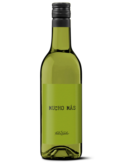 Вино Mucho Mas Blanco Glass белое полусухое, 0.187л