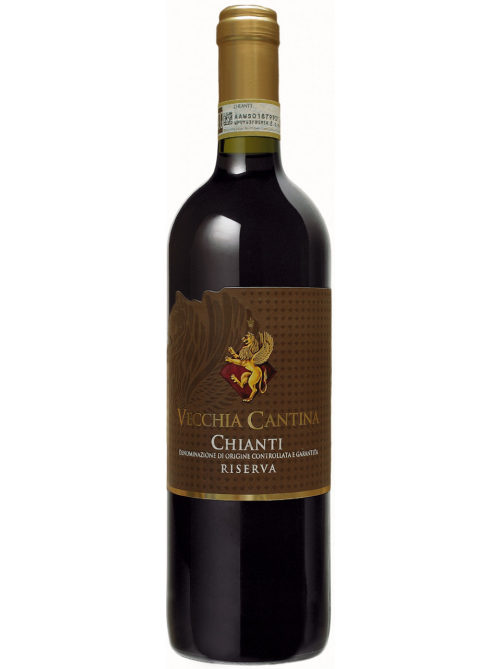 Вино Vecchia Cantina Riserva красное сухое, 0.75л