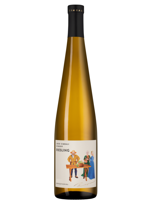 Вино Loco Cimbali Riesling белое сухое, 0.75л