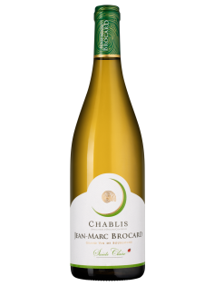Вино Jean-Marc Brocard Chablis Domaine Sainte-Claire молодое белое сухое, 0.75л