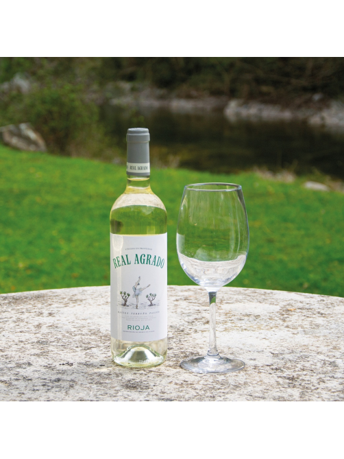 Вино Real Agrado Blanco белое сухое, 0.75л