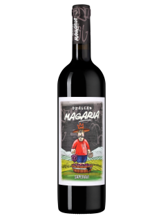 Вино Magaria Саперави красное сухое, 0.75л