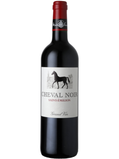 Вино Mahler-Besse Cheval Noir Saint-Emilion красное сухое, 0.75л