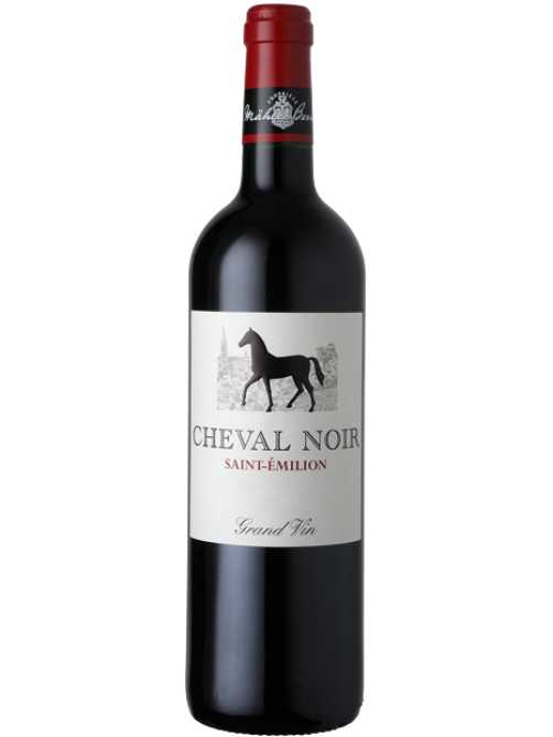 Вино Mahler-Besse Cheval Noir Saint-Emilion красное сухое, 0.75л